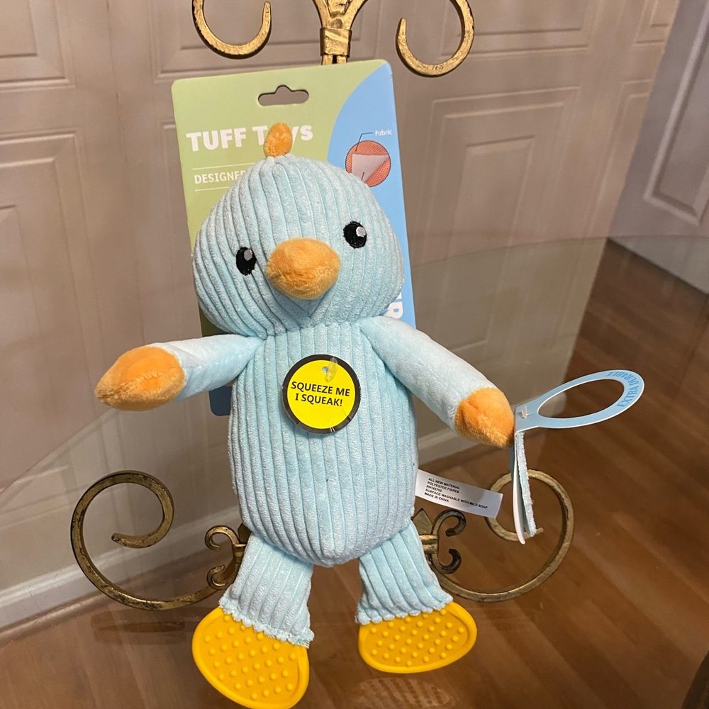 Jmle Tuff Toys Dog Toy    With  Squeaker 12” Designs To Last